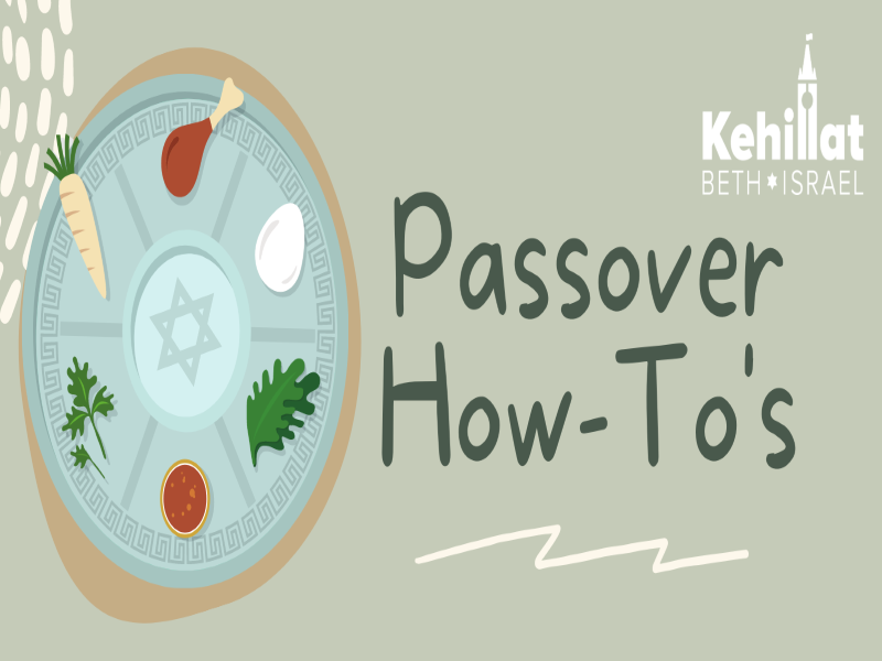 Passover 101 w/Rabbi Zuker