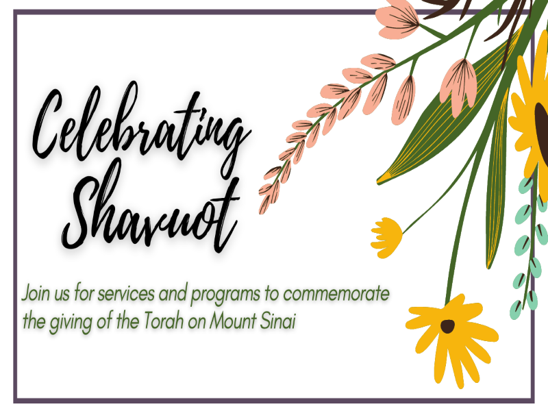 Shavuot Program: The Torah I Receive" with Rabbi Eytan Kenter
