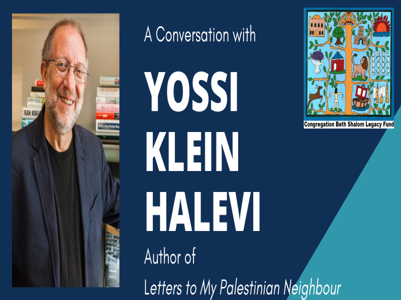 A Conversation with Yossi Klein Halevi