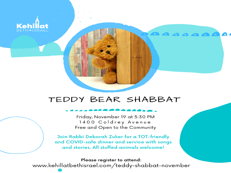 Teddy Bear Shabbat