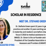 Scholar in Residence Weekend with Dr. Stefanie Green