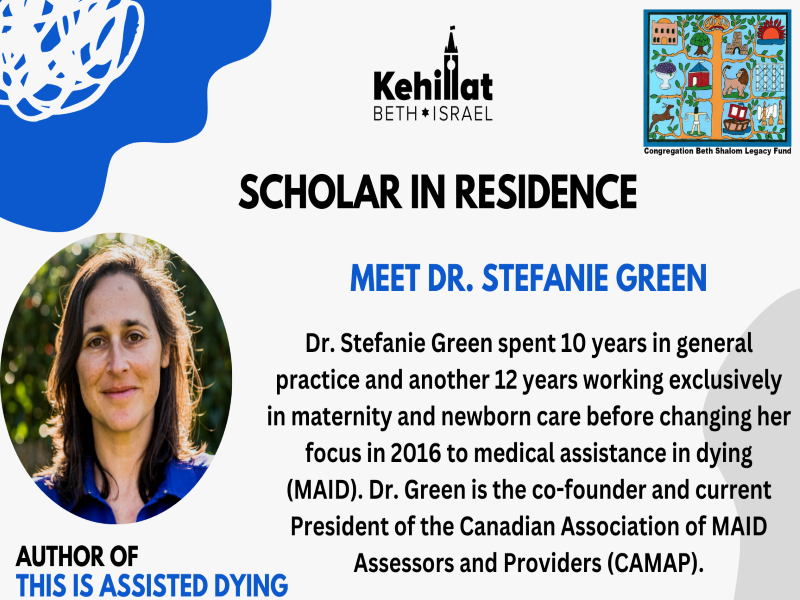 Scholar in Residence Weekend with Dr. Stefanie Green
