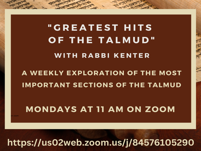 Weekly Talmud Study