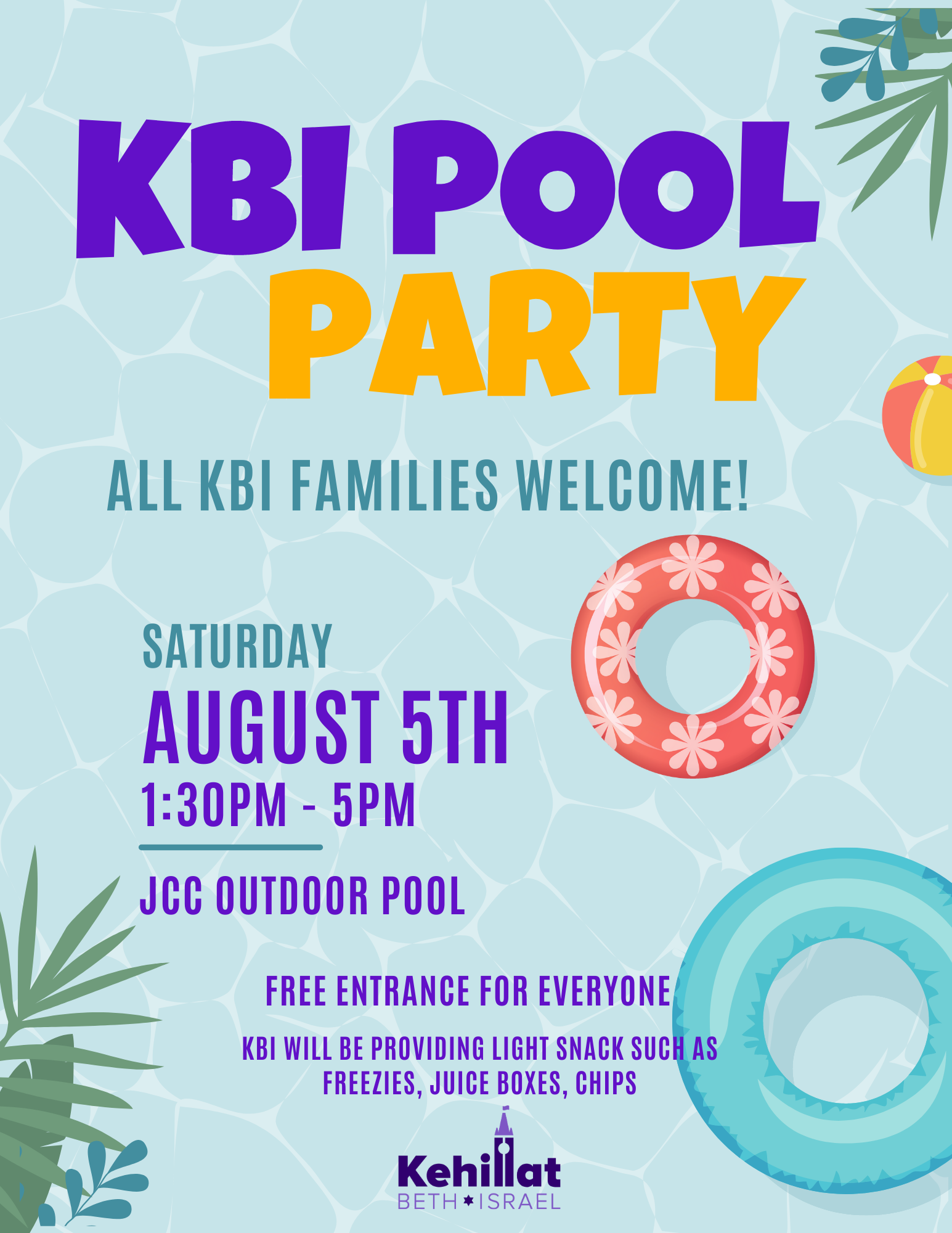KBI Pool Party