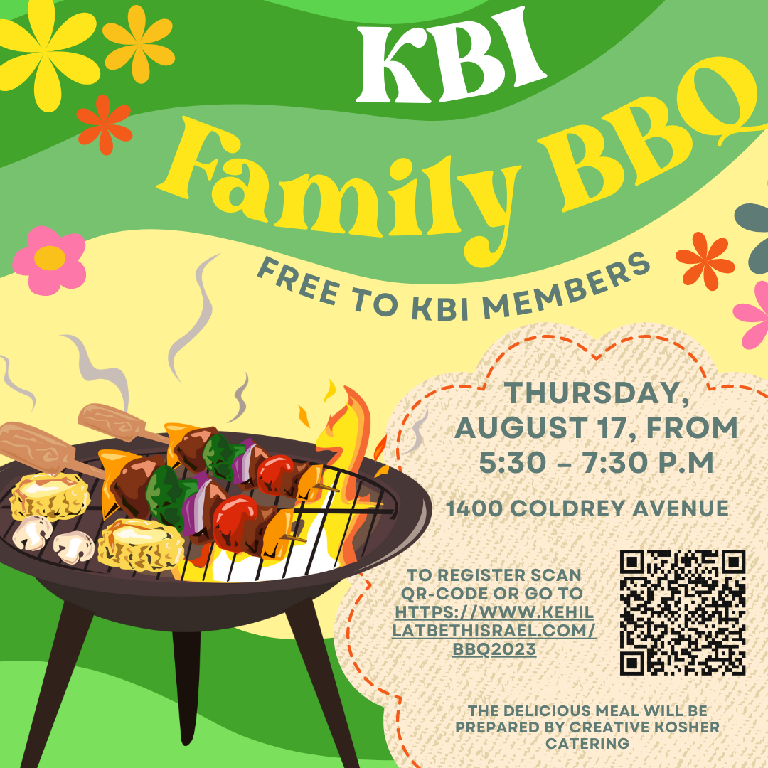 KBI family BBQ 5:30 pm - 7:30 pm