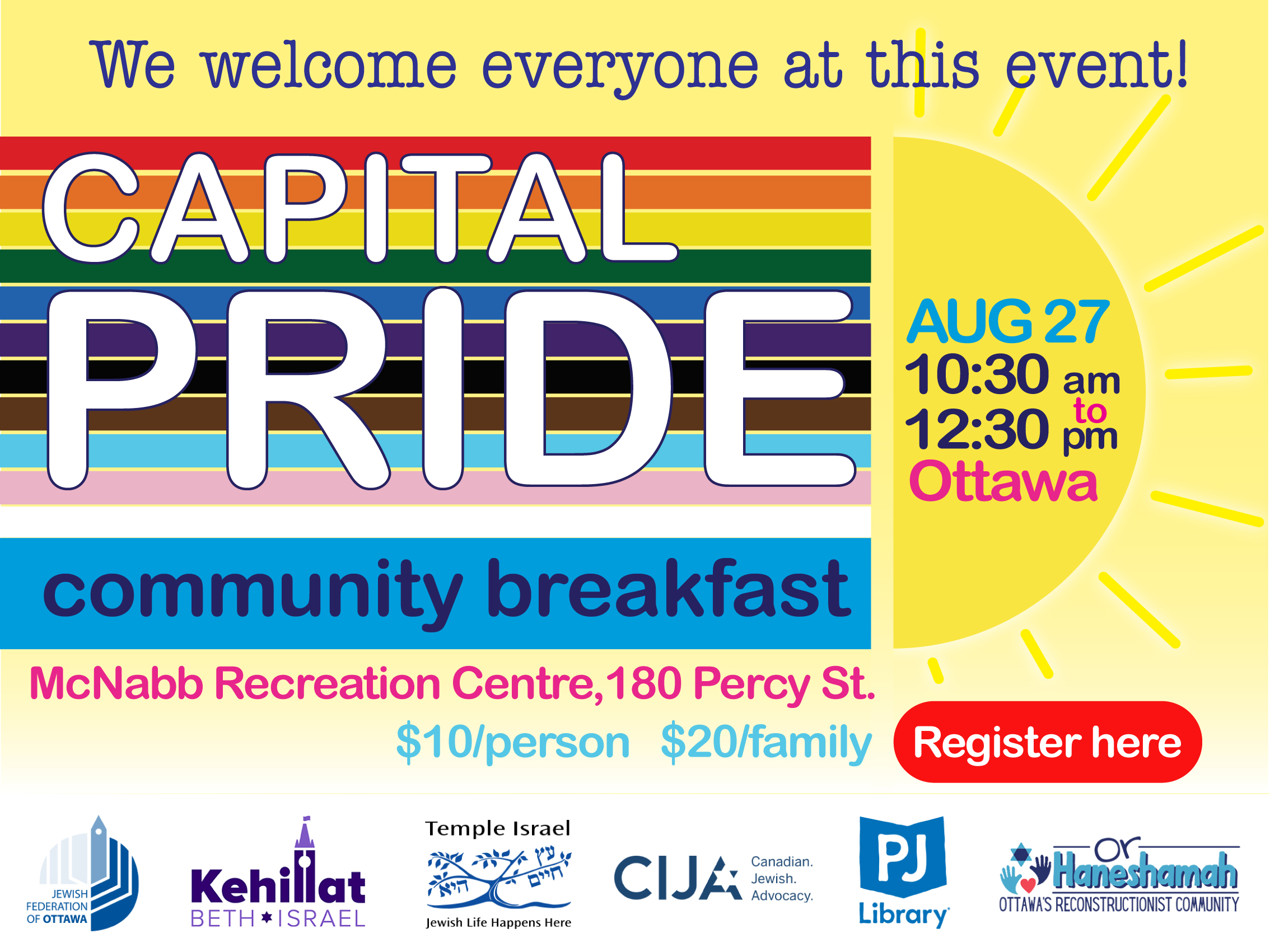Capital Pride Community breakfast