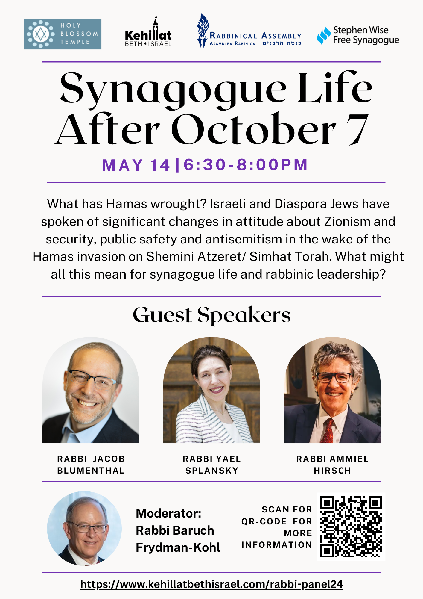 Rabbi's Online Panel